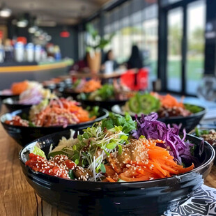 三文鱼刺身碗装