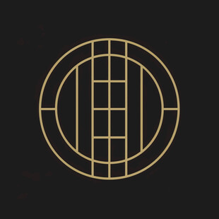 金质圆形镂空金箔