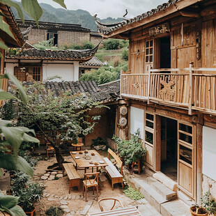 民宿客栈人文景观