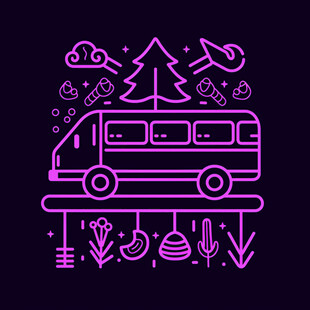 绿色出行交通工具