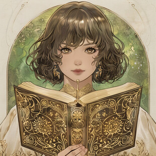 幻想小说插图设计手绘