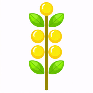 芒果树创意图标