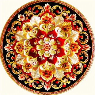 藏式花纹藏式素材