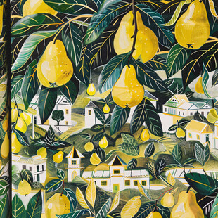 柠檬包装插画设计