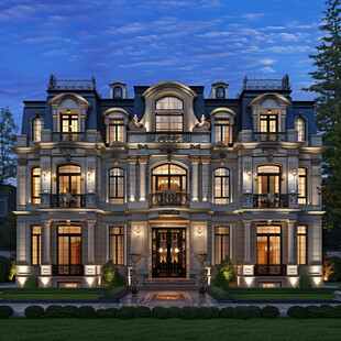法式别墅地产设计