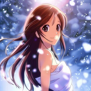 唯美女孩动漫人物