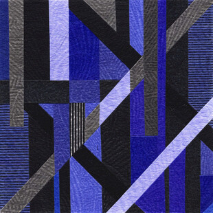 抽象几何素雅色块地毯