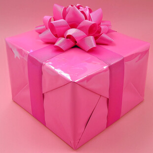 粉色浪漫生日礼物