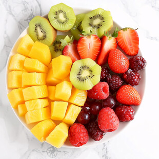 水果组合西瓜果盘