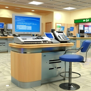 取款机操作台