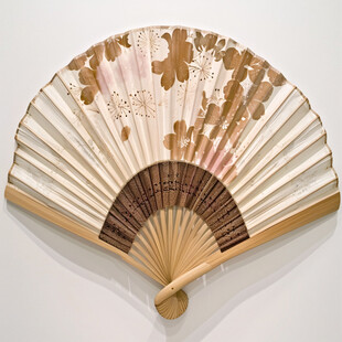 新中式折扇插画