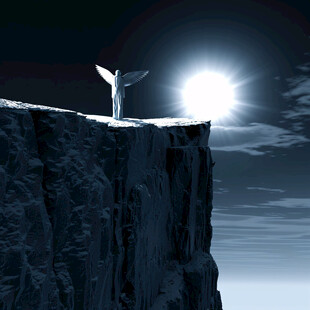 站在悬崖边缘的勇士