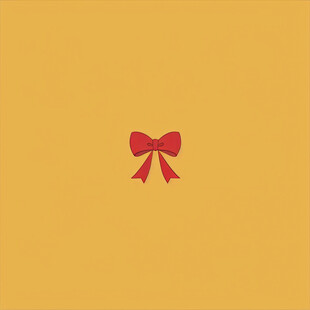 卡通蝴蝶结盘子图案