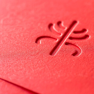 红双喜请帖背景