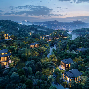 半山别墅旅游地产户外