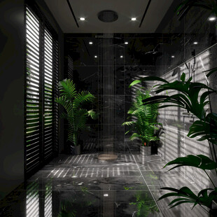 室内植物绿化景观