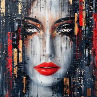 数字艺术女人
