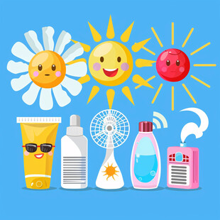 夏天防晒物品