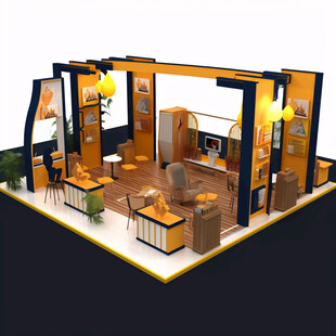 现代地产展位展台