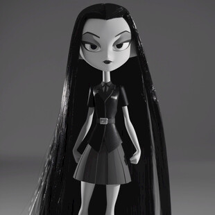 卡通写实漫画人物