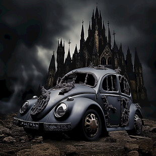 德国意境德国插画