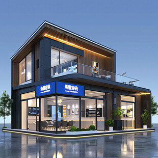 房地产交易店面设计