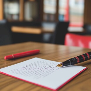 写信大气邀请函