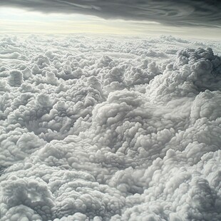 立体画云海
