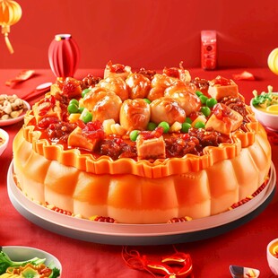 货节团圆饭年夜饭