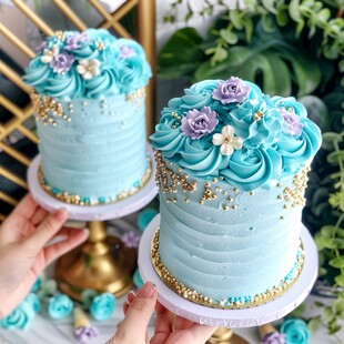 蛋糕冰淇淋网红蛋糕