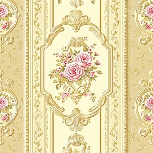欧式玫瑰图案