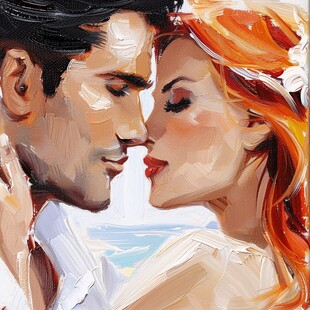 情侣装饰画