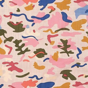 创意抽象艺术迷彩纹样