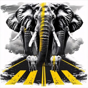 保护野生动物招贴广告