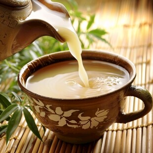 蒙古奶茶素材
