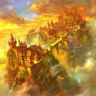 古风仙境天上宫阙