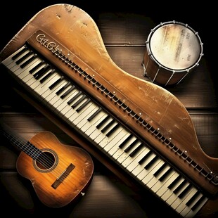 吉他二胡古筝键盘