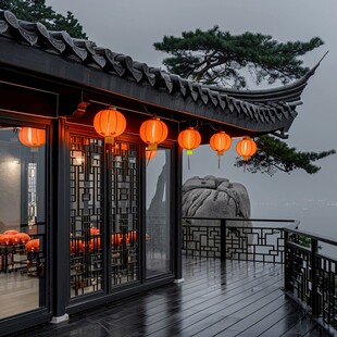 中式露台