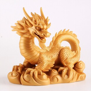 黄金龙摆件