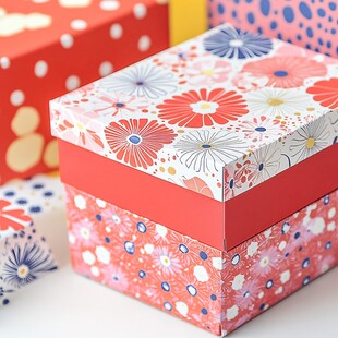 糕点盒饼干盒花好月圆