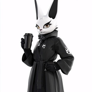 酷帅霸气兔形象