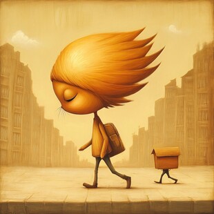 超现实卡通人物