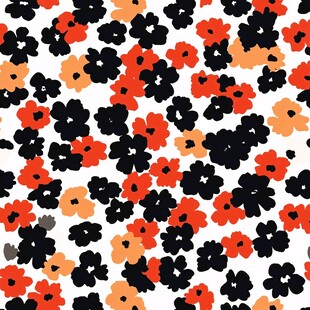 小碎花印花图案