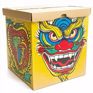 手绘国潮虎年礼盒