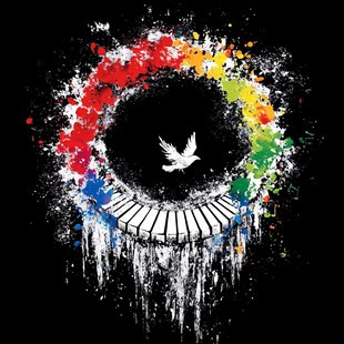 曲艺音乐美术钢琴水墨