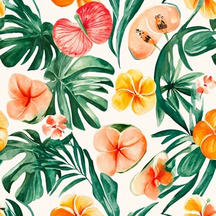 热带植物花卉水果