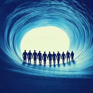 团队凝聚动感背景