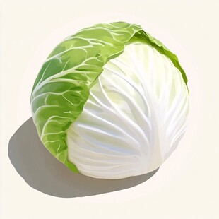 卷心菜插画
