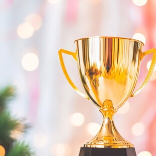 奖杯背景素材