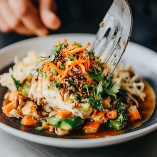 凉拌面速食面皮